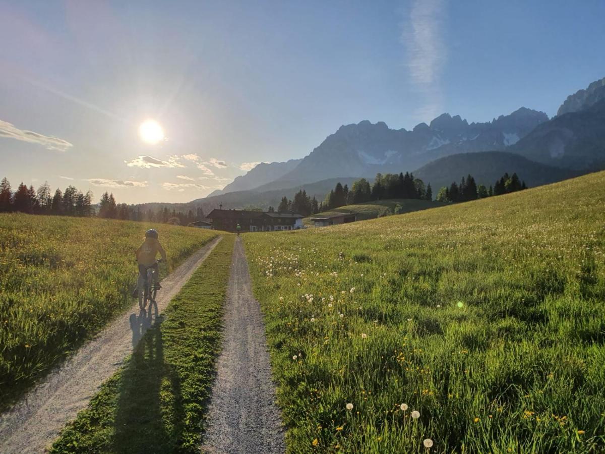 Апартаменты Haus Strobler Going am Wilden Kaiser Экстерьер фото