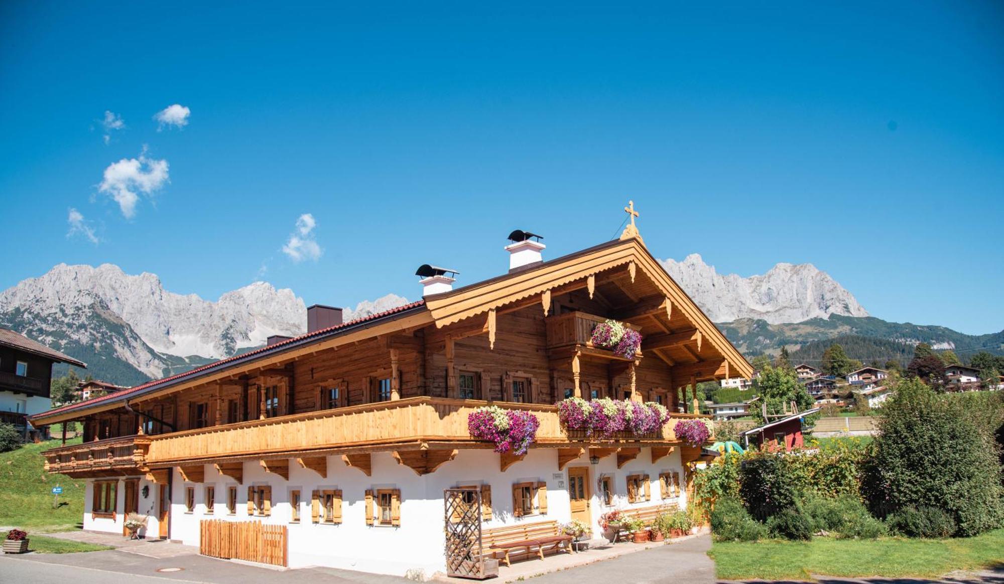 Апартаменты Haus Strobler Going am Wilden Kaiser Экстерьер фото